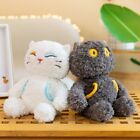 Plush Stuffed Face Changing Cat Doll Kitten Plush Toy  Home Party Decor