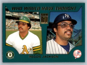 Reggie Jackson 2001 Topps Who Would Have Thought #WWHT5 - Imagen 1 de 2