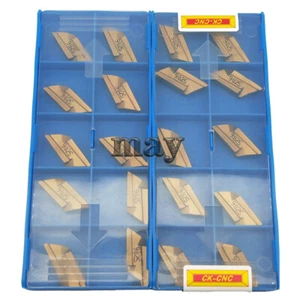 10Pc KNUX 160405R BP9025 Carbide Inserts Milling Cutter Insert Turning For Steel - Picture 1 of 6