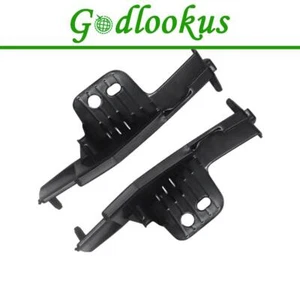 2Pcs Front Bumper Insert Bracket Black Left & Right Side For X7 G07 2019-2022 - Picture 1 of 8