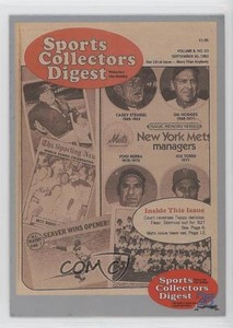 1998 Fleer Sports Collectors Digest 25th Anniversary Issue Number: 191 #9