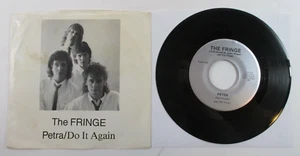 RARE "Petra / Do It Again" THE FRINGE 7" w/ Cover 1987 HARD ROCK Vinyl 45 - Picture 1 of 2