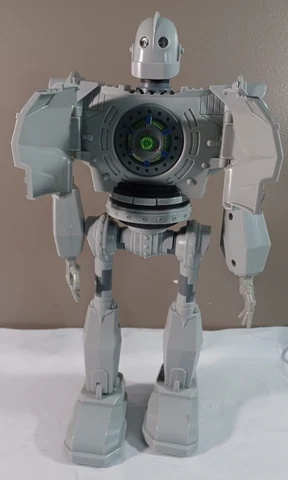 The Iron Giant Action Figure Toy  14 Inch Lights Up Makes Sounds & Walks Cover