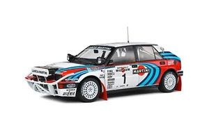 1991 LANCIA DELTA HF INTEGRALE #1 SAFARI KENYA RALLY CAR 1:18 SOLIDO S1807803 - Picture 1 of 8