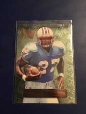 1996 Fleer Metal #131 EDDIE GEORGE Rookie Houston Oilers Nice Look!