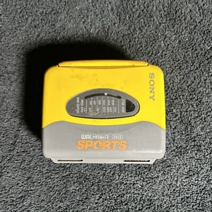 SONY Walkman AVLS Sports AM/FM Cassette WM-SXF10, TESTED & WORKS! No Headphones - Picture 1 of 8