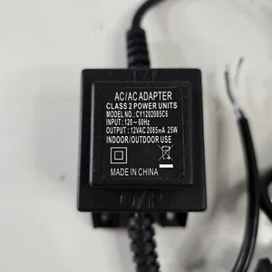 Pool AC/AC Adapter Power 25W Model CY1202085C6 Converter Transformer 12V 2085mA - Picture 1 of 6