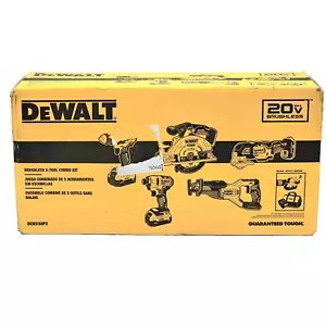 New DeWalt DCK530P2 20V MAX Lithium-Ion 5-Tool Combo Kit - Picture 1 of 3