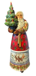JIM SHORE Santa Light of The Seasons to Guide the Way #4014447 - Picture 1 of 6