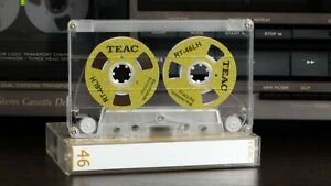 TEAC Yellow Reel to Reel Cassette Tape