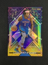 2021-22 Panini Recon #48 Luguentz Dort Holo Blue /99 OKC Thunder No Reserve