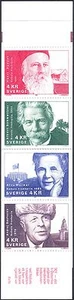 Sweden 1991 Nobel Prize/Peace/Red Cross/Medical/Dunant/Schweitzer 8v bklt b7703h - Picture 1 of 1