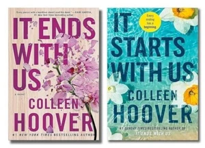 It Start With Us & It Ends With Us 1-2 By Colleen Hoover (English, Paperback) - Foto 1 di 1