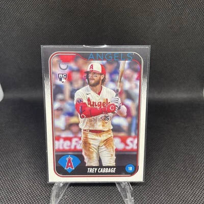 2024 Topps Series 1 - Vintage Stock #321 Trey Cabbage /99 (RC) - Image 1 of 4