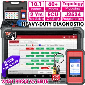 2025 LAUNCH X431 PRO3S+ Elite PRO5 Car Diagnostic Scanner Programming ECU Coding - Picture 1 of 15