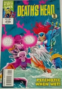 DEATH'S HEAD II COMIC BOOK No 8 BORGS IN THE HOOD! PSYCHOTIC WHEN WET! - Picture 1 of 2