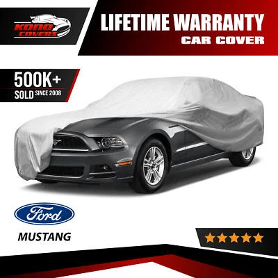 Ford Mustang 5-слойный автомобильный чехол для улицы водонепроницаемый дождь солнце пыль 5-го поколения - Изображение 1 из 4