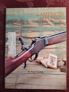 Rare AMERICAN RIFLEMAN NRA Magazine August 1975 Winder Musket Tang Sight - Picture 1 of 2