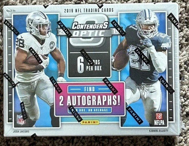 2019 Panini Contenders Optic Football Factory Sealed Hobby Box Jones Murray RC - Image 1 of 1