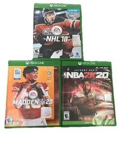 Xbox One Sportspiele - NBA 2k20 - Fußball/Hockey/Basketball Kinder Konvolut - Bild 1 von 3