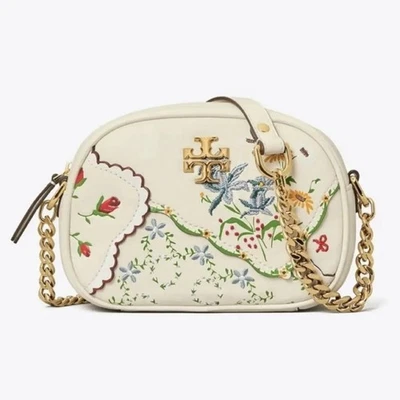 Bolso Tory Burch Flor Bordada Foto 1 de 4