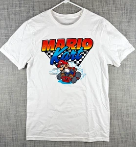 Größe S - Nintendo Mario Kart Grafik T-Shirt weiß - Bild 1 von 7