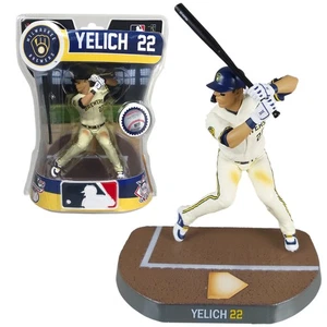 Christian Yelich (Milwaukee Brewers) 2020 MLB 6" Figura Imports Dragon - Imagen 1 de 5