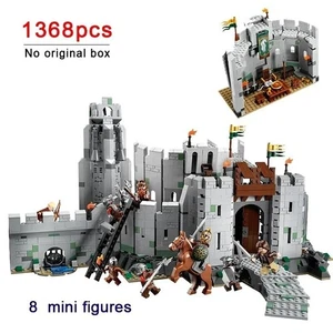 MOC 1368pcs LOTR Hobbit Helms Deep (9474) Building Block Bricks Set Toy Diy - Picture 1 of 12