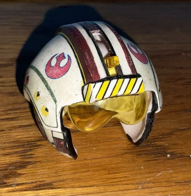 Casco de Piloto Rebelde Biggs Darklighter X-Wing 12" ~ 1/6 Rojo 3 Escuadrón Star Wars Foto 1 de 4