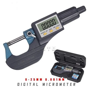 0-25mm Electronic Micrometer Gauge Digital Measuring Tools Caliper 0.001mm - Picture 1 of 1