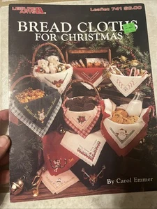 Paños de pan para Navidad ocio artes folleto 741 de Carol Emmer 1986 vintage - Imagen 1 de 2