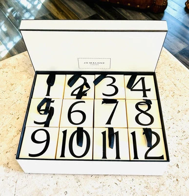 NUEVO Jo Malone Londres 12 Días Adorno Calendario de Adviento Set de Regalo 2024 (Hombre) Foto 1 de 4