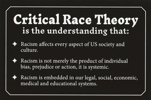 Postcard "Critical Race Theory" Civil Rights & Social Justice MINT - Picture 1 of 1