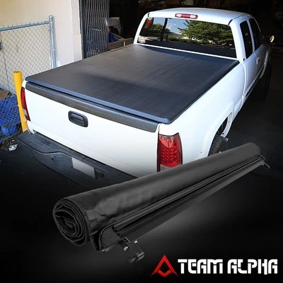 Fits 1999-2016 Ford F250/350 Super Duty 6.5ft Bed Soft Top Roll-up Tonneau Cover - Image 1 of 4