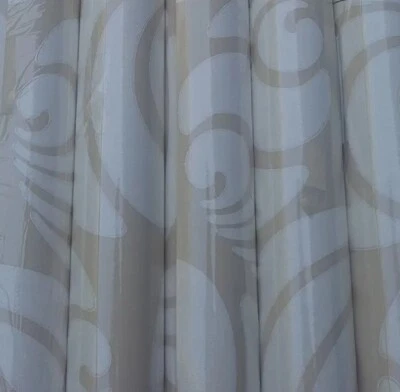 10 Ashford House Wallcoverings Silhouette Lg Circle Swirl Geo Wallpaper AP7467   - Image 1 of 4