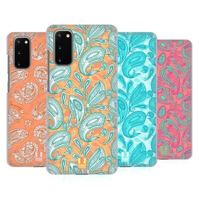 HEAD CASE DESIGNS PAISLEY ANIMALS HARD BACK CASE FOR SAMSUNG PHONES 1 - Image 1 of 4