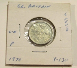 Moneda de prueba de 6 peniques Gran Bretaña 1970 - Imagen 1 de 5