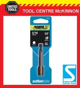 SUTTON IMPACT 5/16” x 65mm MAGNETIC HEX DRIVE SUPABIT NUTSETTER BIT - Picture 1 of 3
