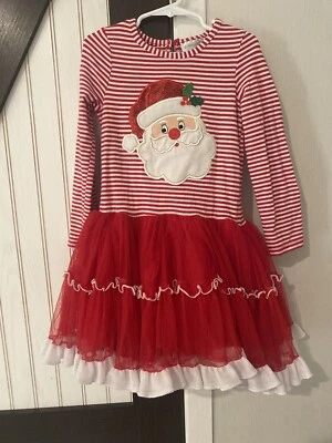 Vestido Tutú Emily Rose Santa Tul Talla 6 Fiesta de Navidad Foto 1 de 4