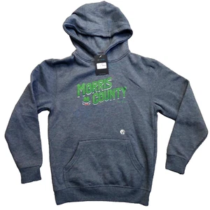 Morris County Golf Club Sweatshirt Medium Youth Age 8 Long Sleeve Blue/Gray M - Picture 1 of 10
