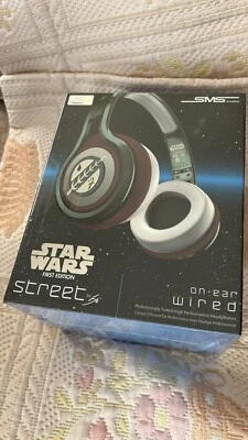 Auriculares Boba Fett SMS Street 50 Cent Star Wars Primera Edición Nuevos en Caja Como Nuevos Foto 1 de 4