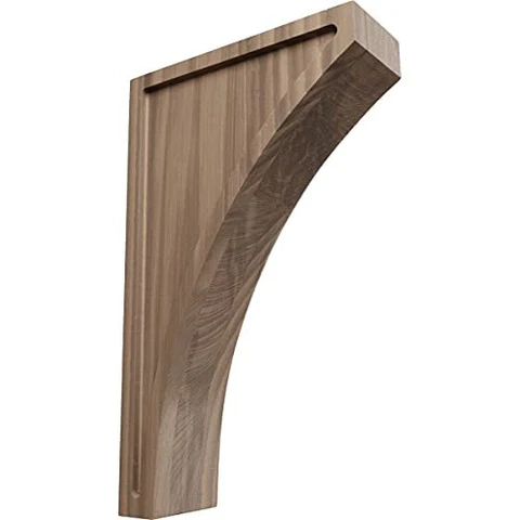 Ekena Millwork CORW03X08X14LWWA Jumbo Lawson Wood Corbels, 3"W x 8 1/2"D x 14 Cover