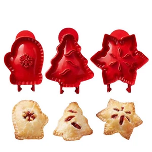 Christmas Hand Pie Molds Dough Press Pie Maker Mold - Picture 1 of 6