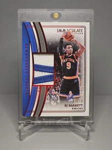 Camisetas Immaculate Remarkables 2022-23 doradas #RJ-RK RJ Barrett/10 - Imagen 1 de 2