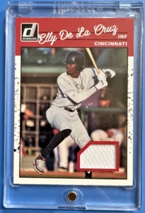 2023 Donruss, Jersey Relic, Elly De La Cruz, Cincinnati Reds - Picture 1 of 2