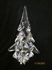 Original Genuine Crystal Christmas Tree Holiday with Gold Label Made in Japan 