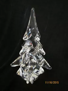 Original Genuine Crystal Christmas Tree Holiday with Gold Label Made in Japan  - Picture 1 of 4