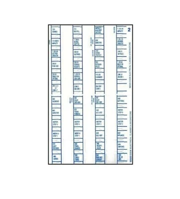 2020 NEC Code Book Tabs by Tom Henry - Image 1 of 2