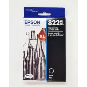 Cartucho de tinta de alto rendimiento negro genuino Epson 822XL sin caja - Imagen 1 de 4