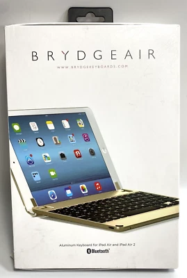 Teclado de aluminio Brydgeair para iPad air y iPad air 2 probado funciona Foto 1 de 4
